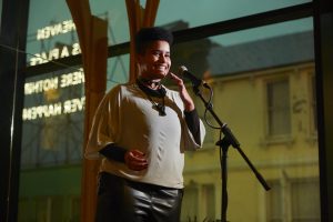 Subira Joy at New Queers on the Block Folkestone Weekender. Photo: Manuel Vason